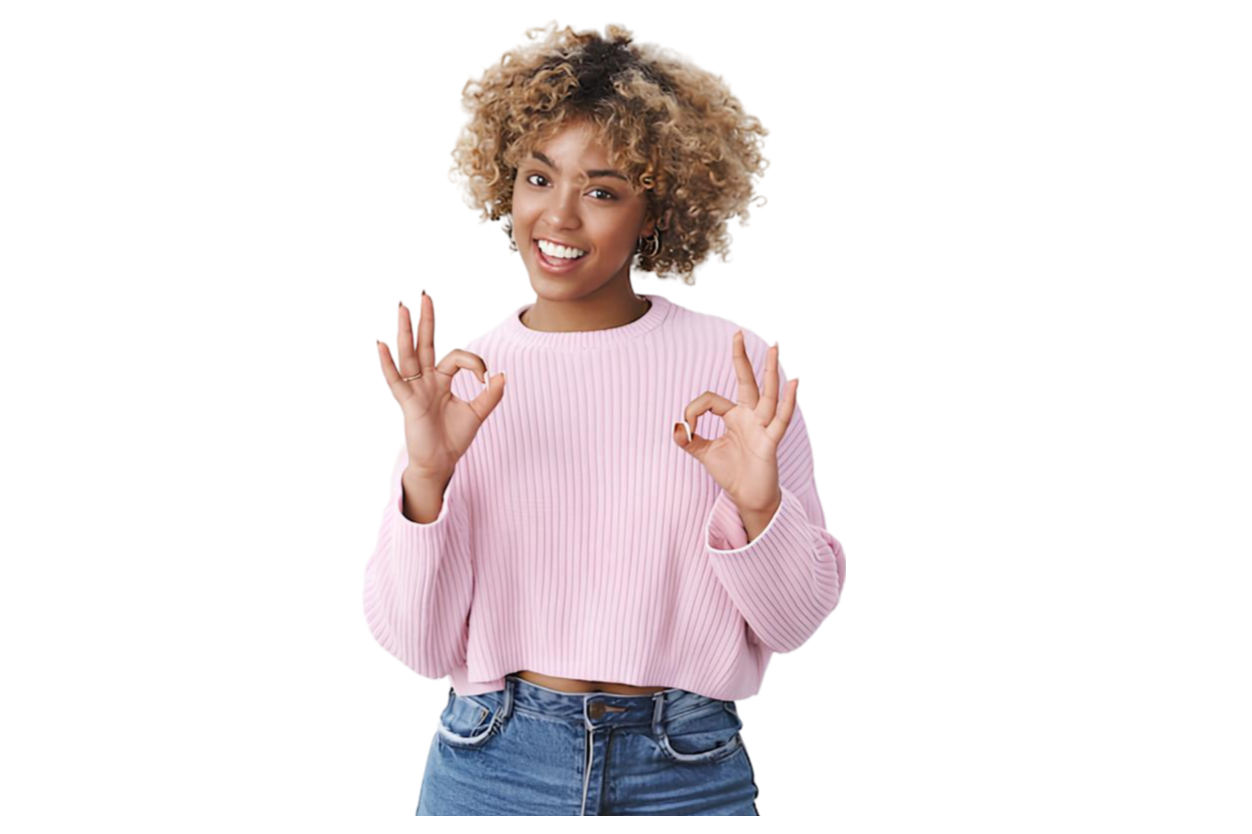 Image of lady smiling